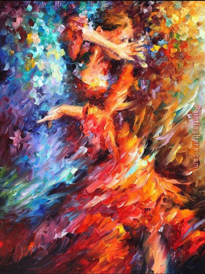 Latina Dancing painting - Unknown Artist Latina Dancing art painting